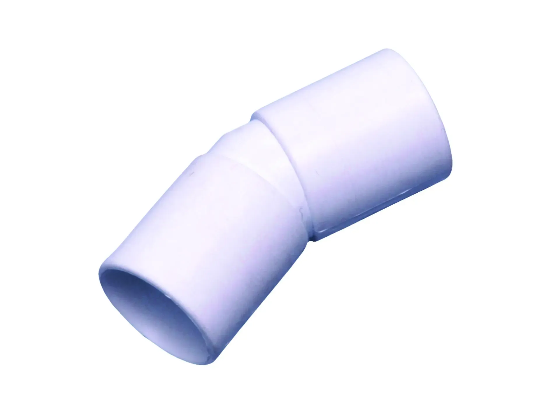 Overflow Solvent Bend 45° 21.5mm White | BuyMaterials.com