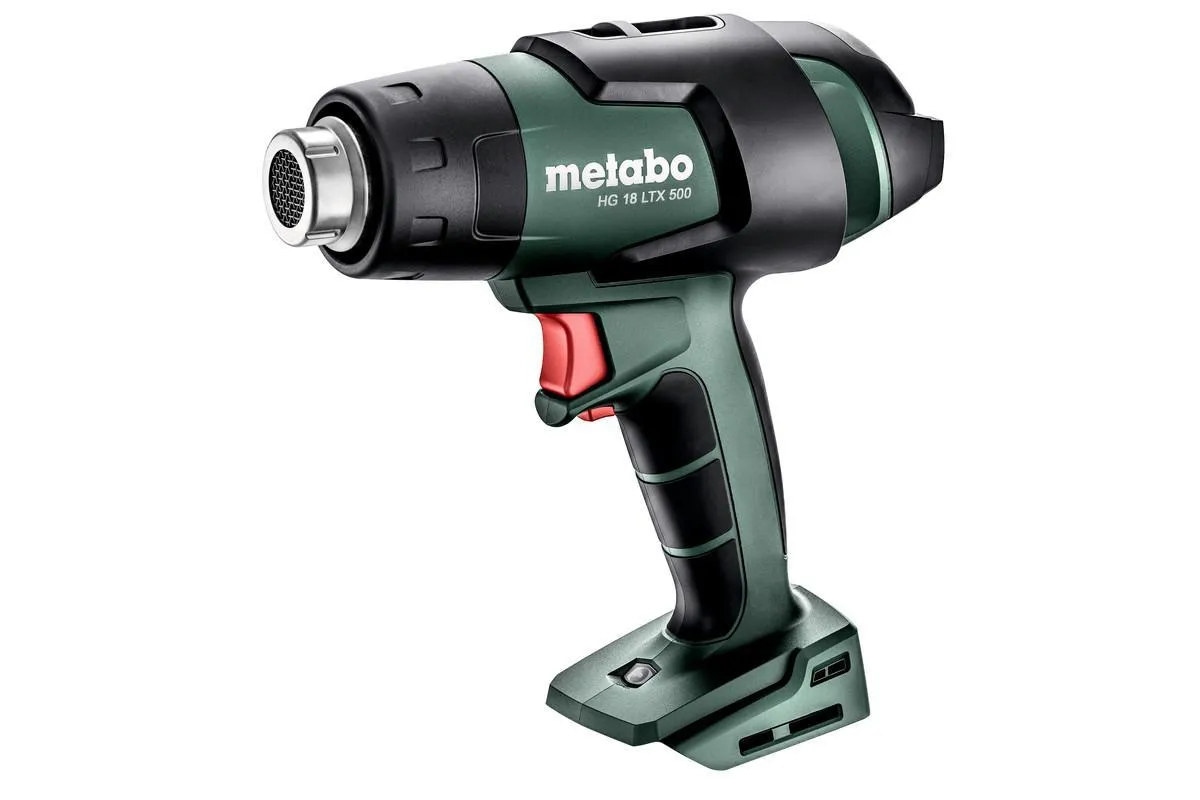 Metabo HG 18 LTX 500 Heat Gun Body Only With metaBOX | BuyMaterials.com